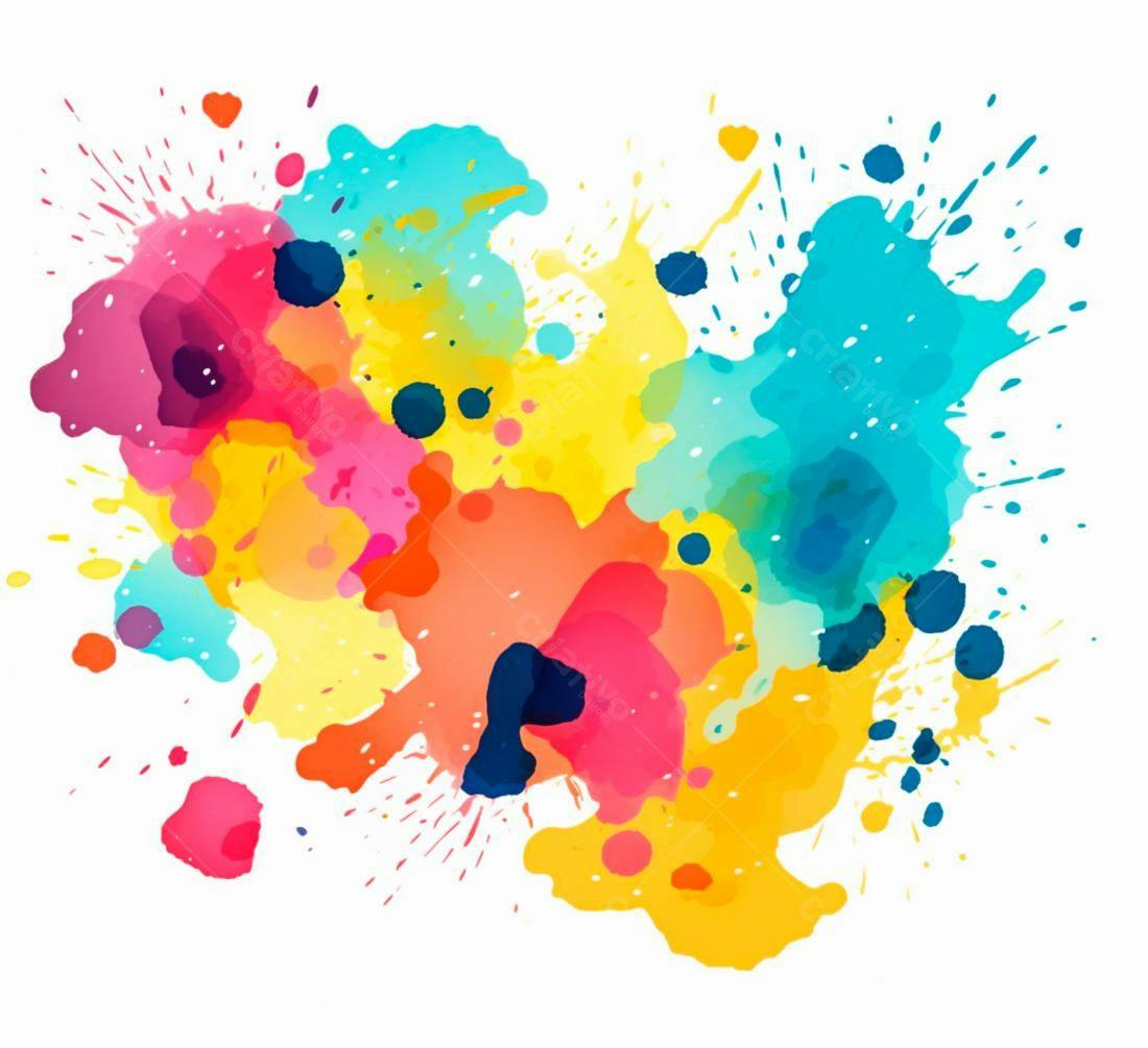 Textura aquarela colorida para fundo vibrante