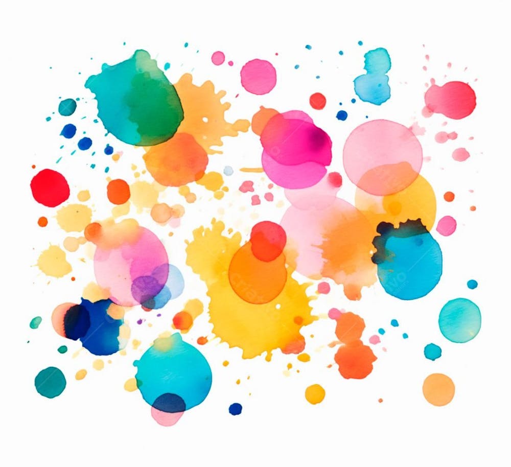 Imagem De Respingo De Tinta Colorida Estilo Textura (19)