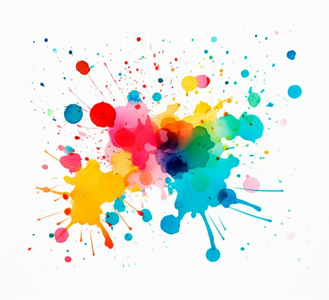 Textura aquarela colorida para fundo vibrante