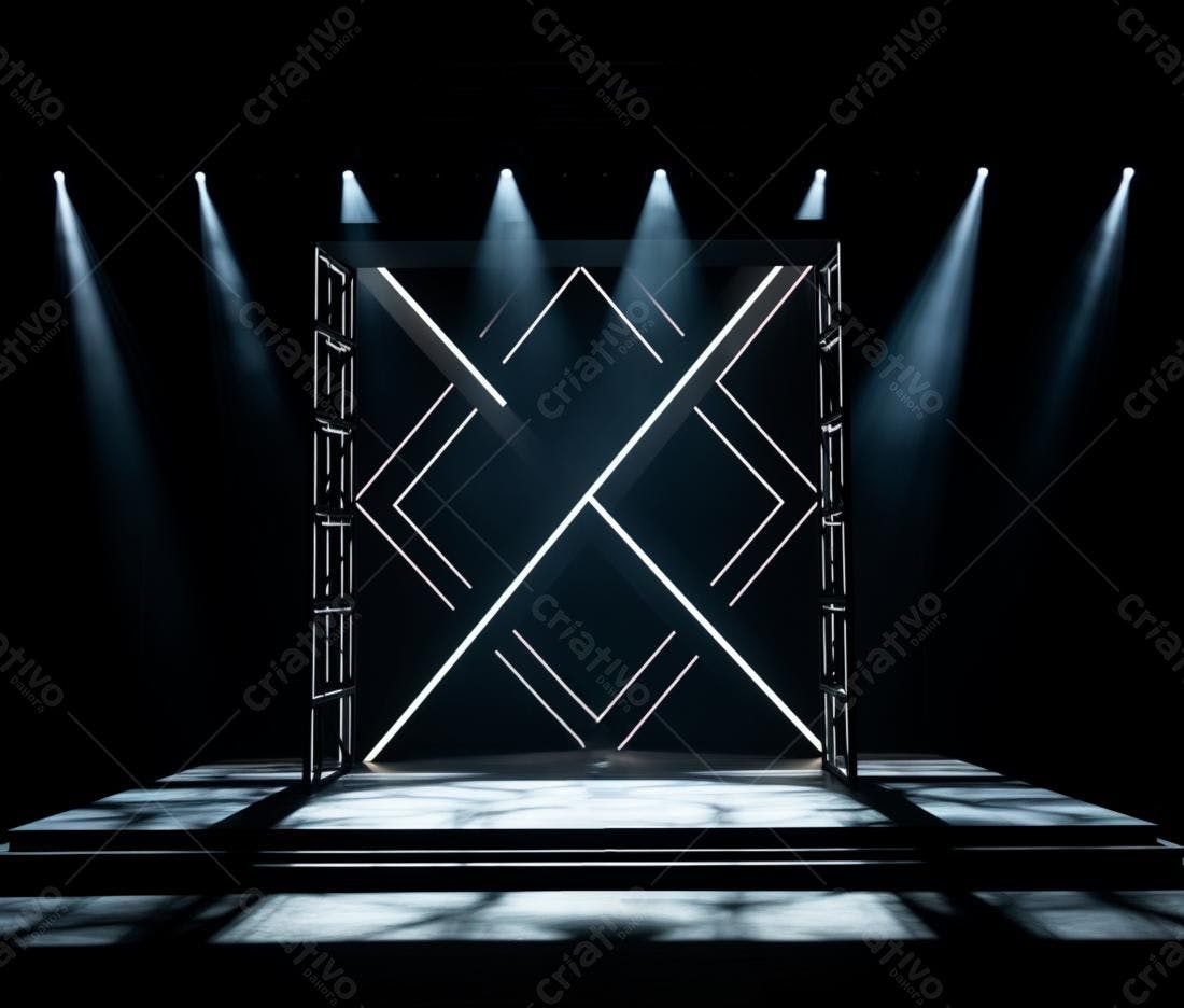 Palco Iluminado Design Moderno