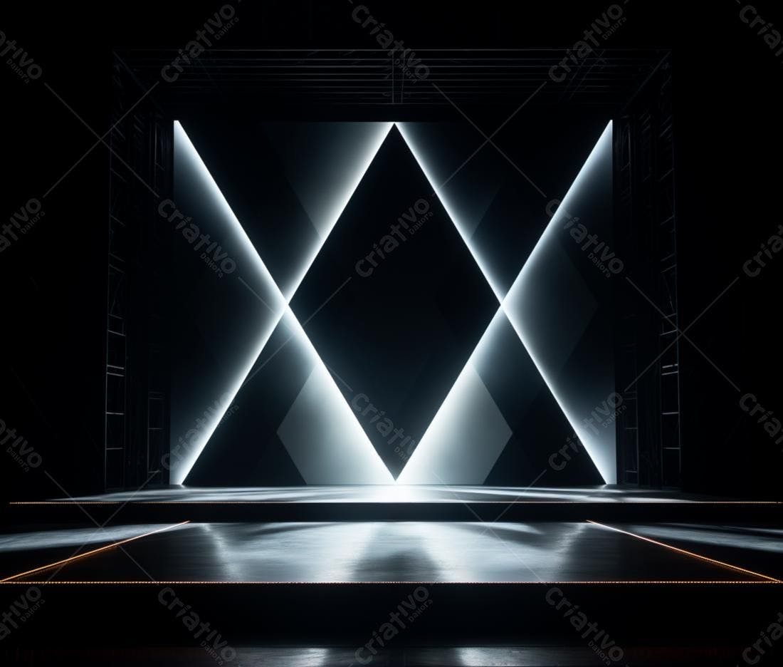 Palco iluminado design moderno