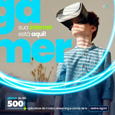 Arte 07   Gamer Sua Internet Está Aqui!