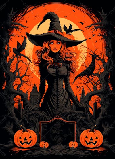 Foto Folheto De Evento Para Halloween (101)