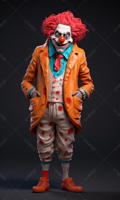 Imagem De Um Palhaço Para O Halloween 196