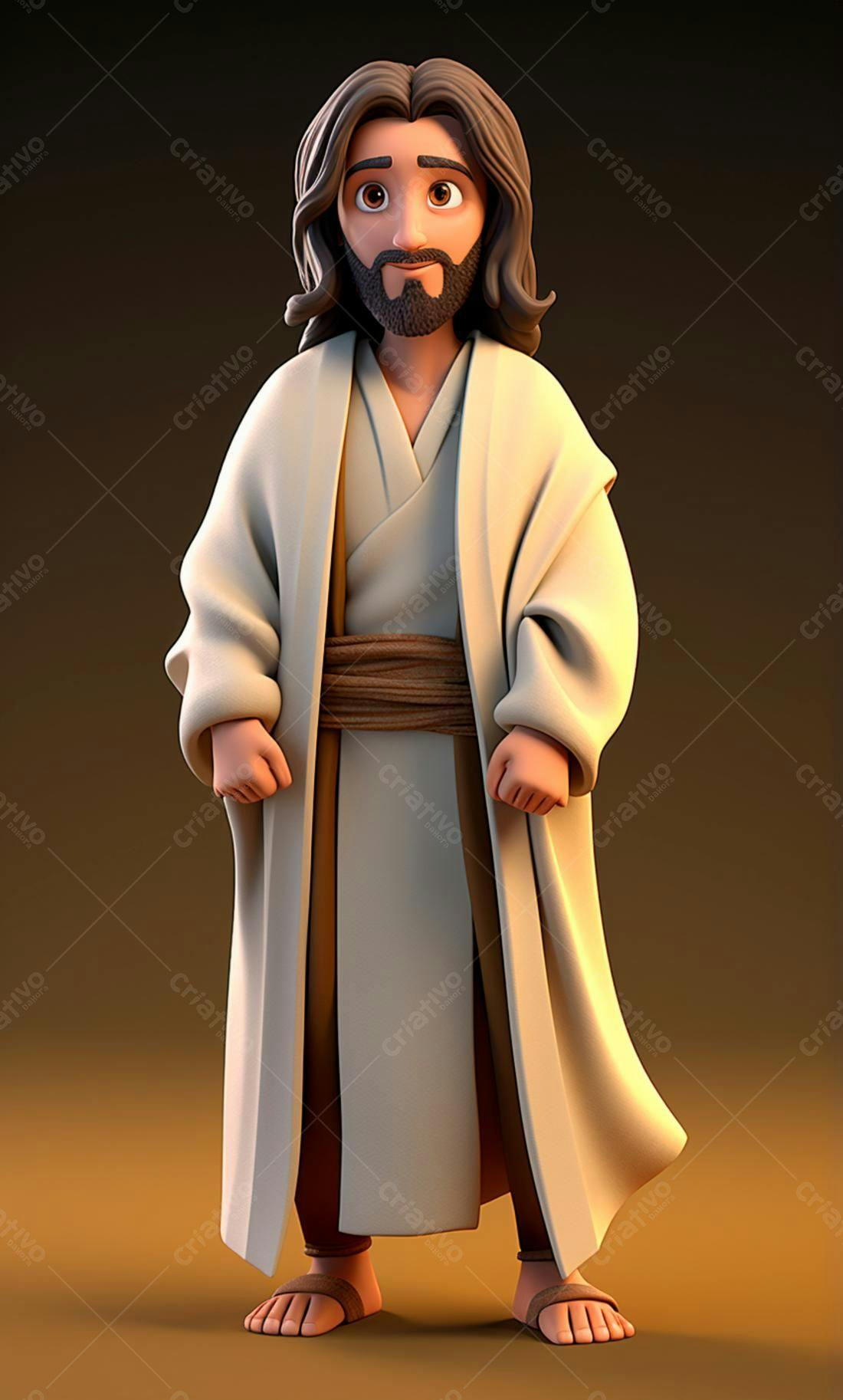 Jesus Cristo desenho animado