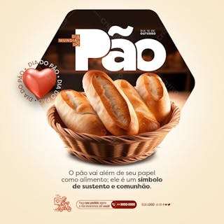 Feed dia mundial do pão 16 de outubro