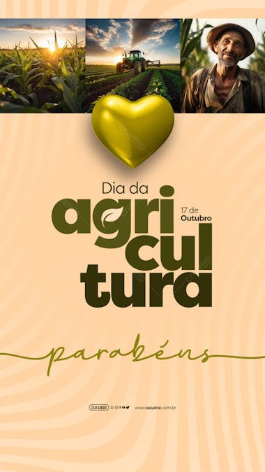 Story dia da agricultura 17 de outubro