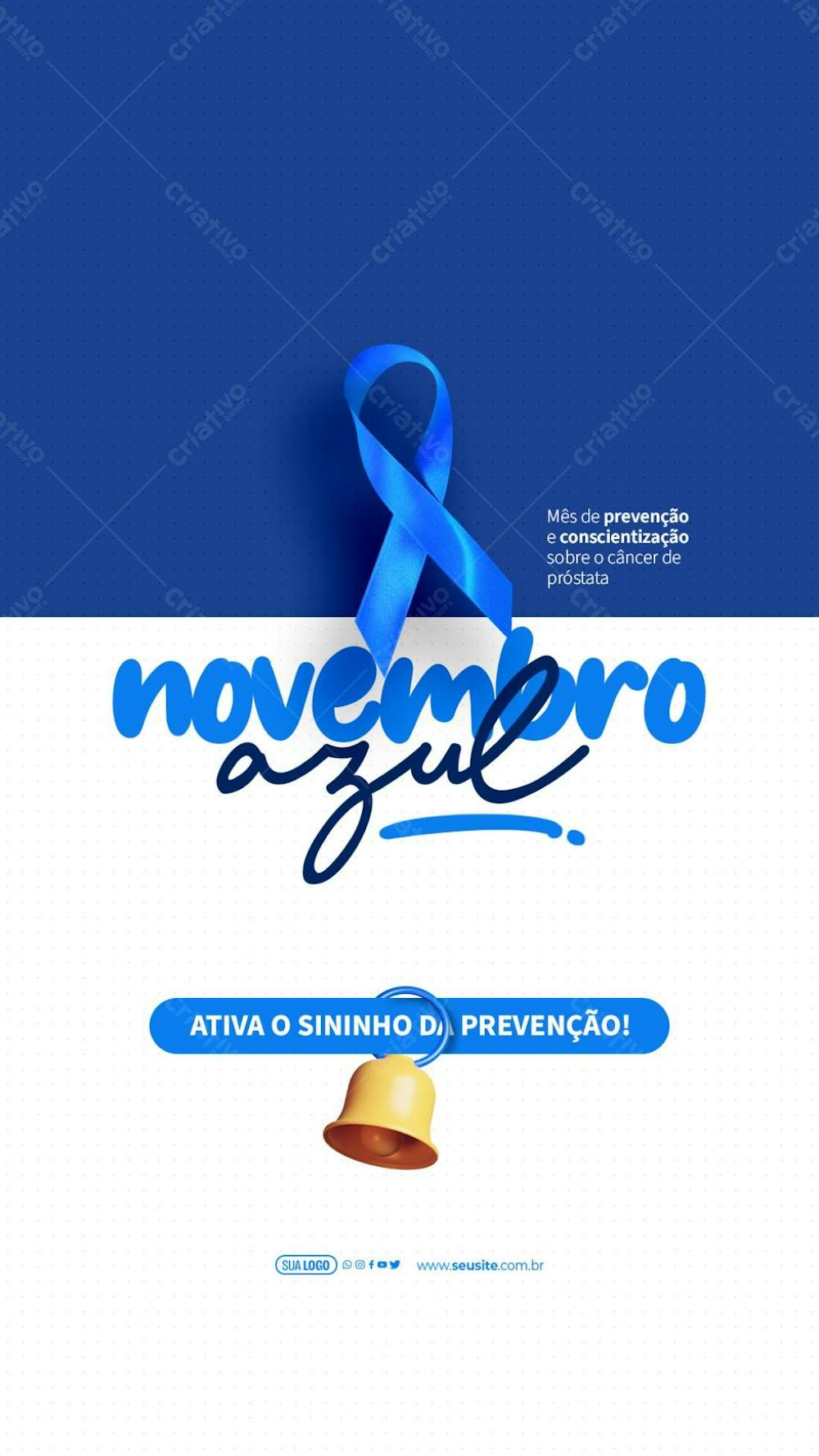 Story   Novembro Azul   Ative O Sininho Da Prevencao