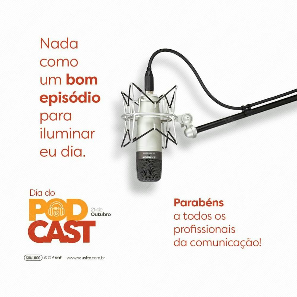 Feed   Dia Do Podcast   Parabéns A Todos Os Profissionais