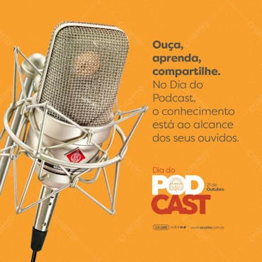 Feed   Dia Do Podcast   Conhecimento Está Ao Alcance Dos Seus Ouvidos