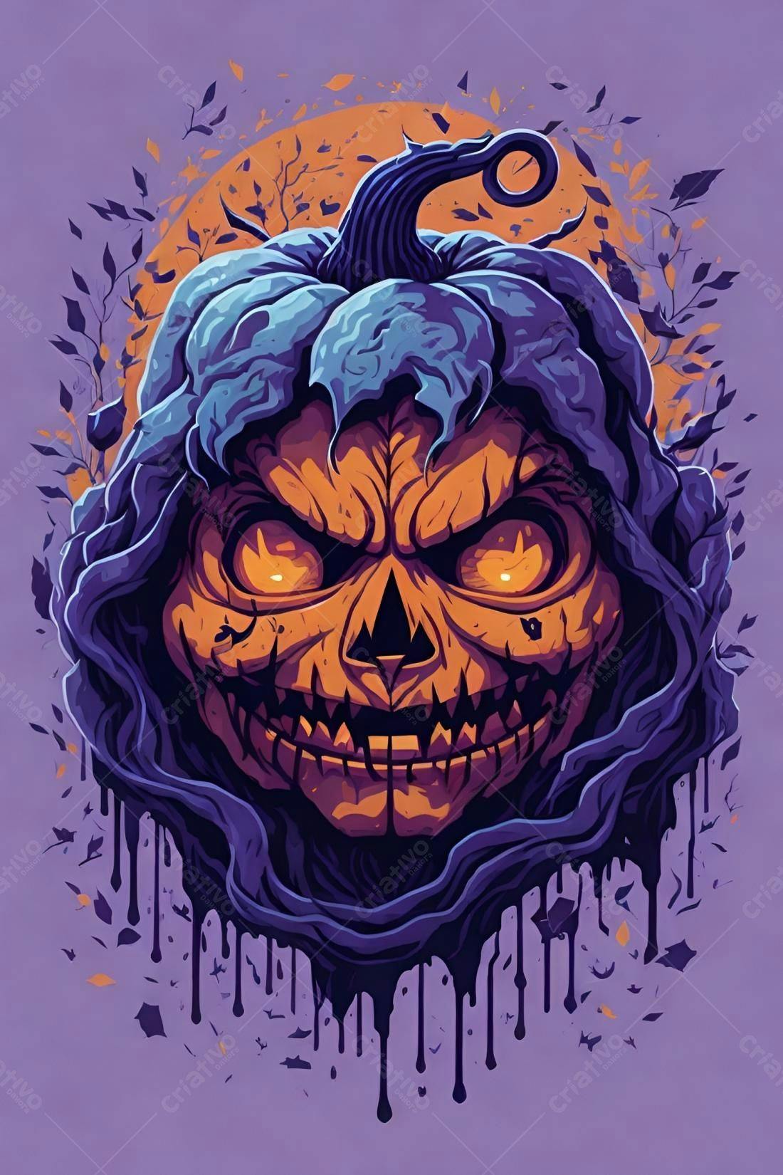Abóbora Maligna Halloween