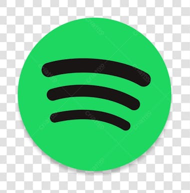 Icon spotify sem fundo