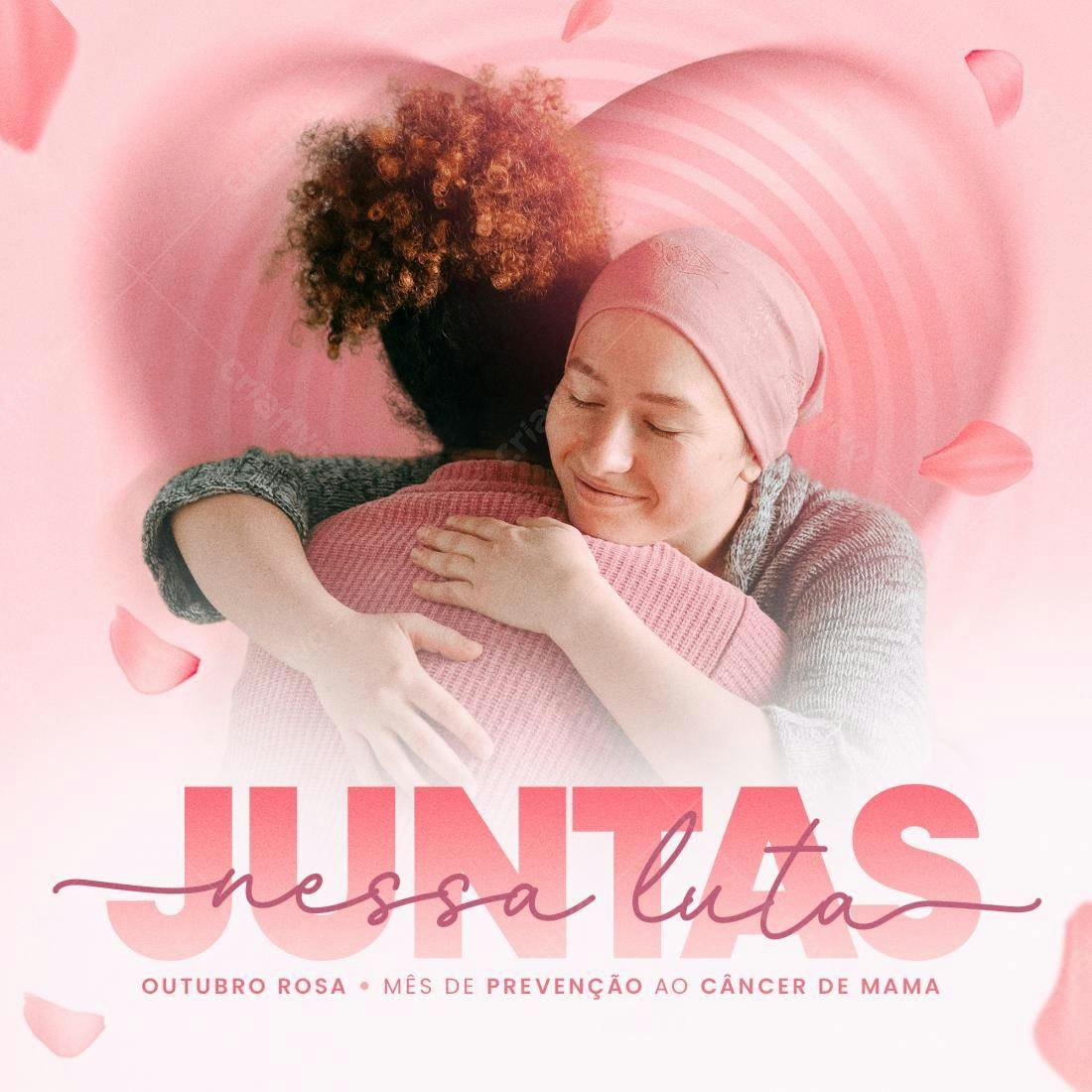 Post para Outubro Rosa PSD Editável