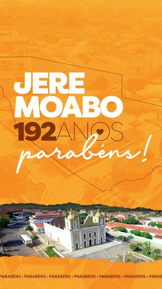 Story aniversário da cidade jeremoabo 192 anos