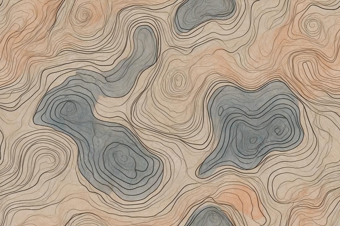 Textura Topográfica Abstrata para Fundo