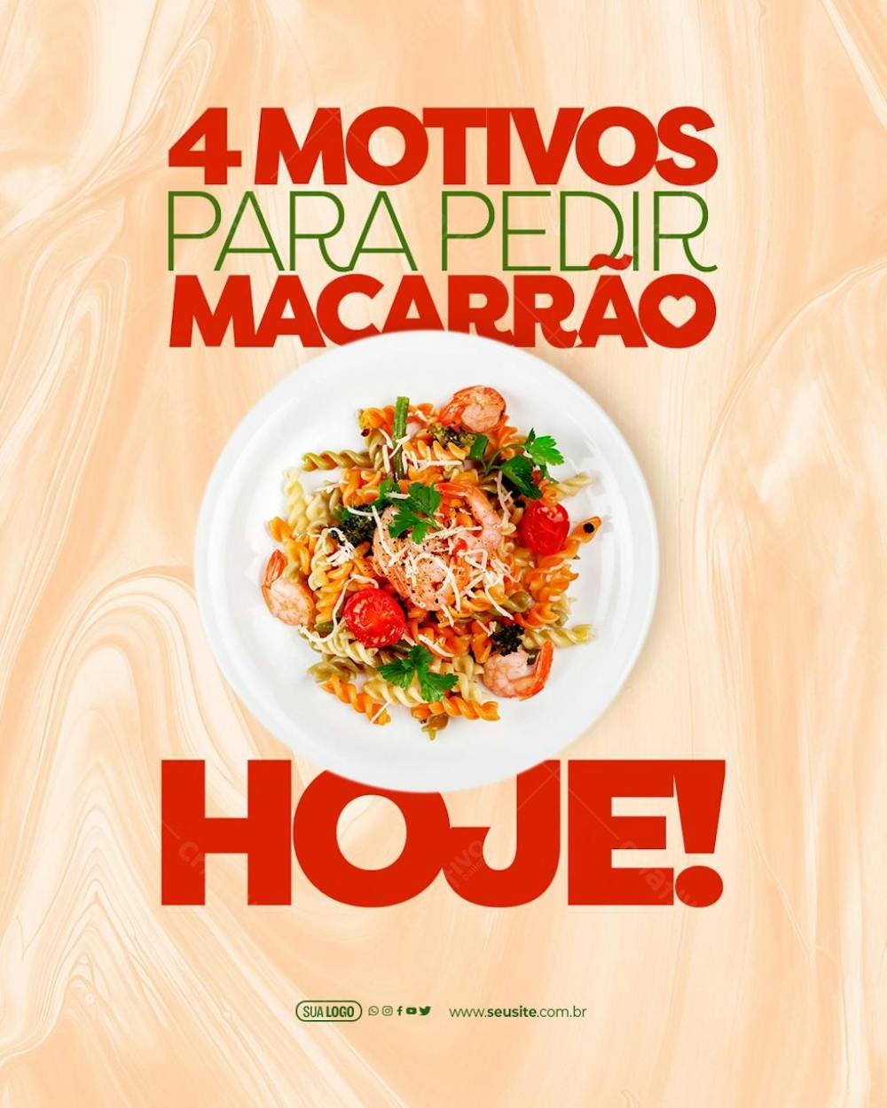 Feed   Dia Do Macarrão   4 Motivos Para Pedir Macarrão Hoje