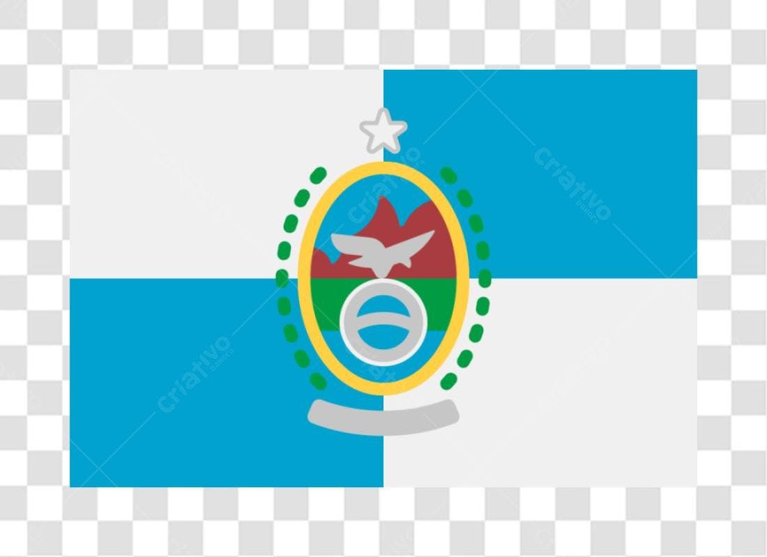 Bandeira PNG com fundo transparente