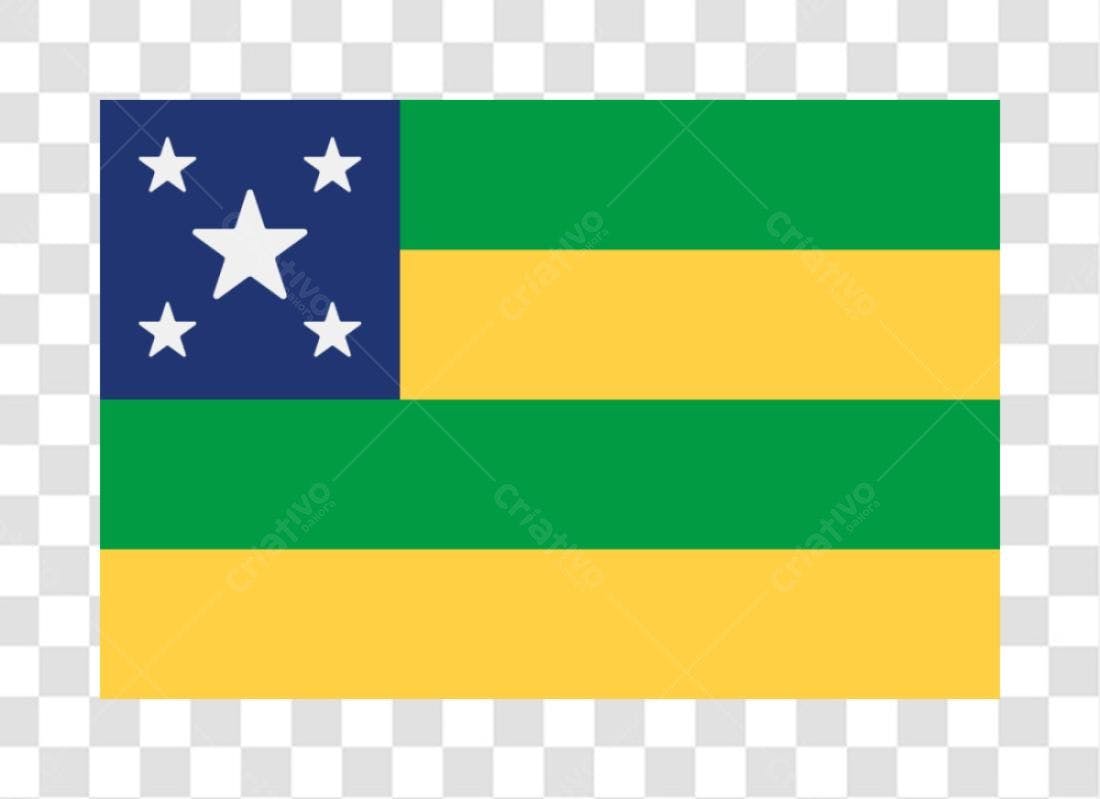 Bandeira Tocantins PNG com fundo transparente