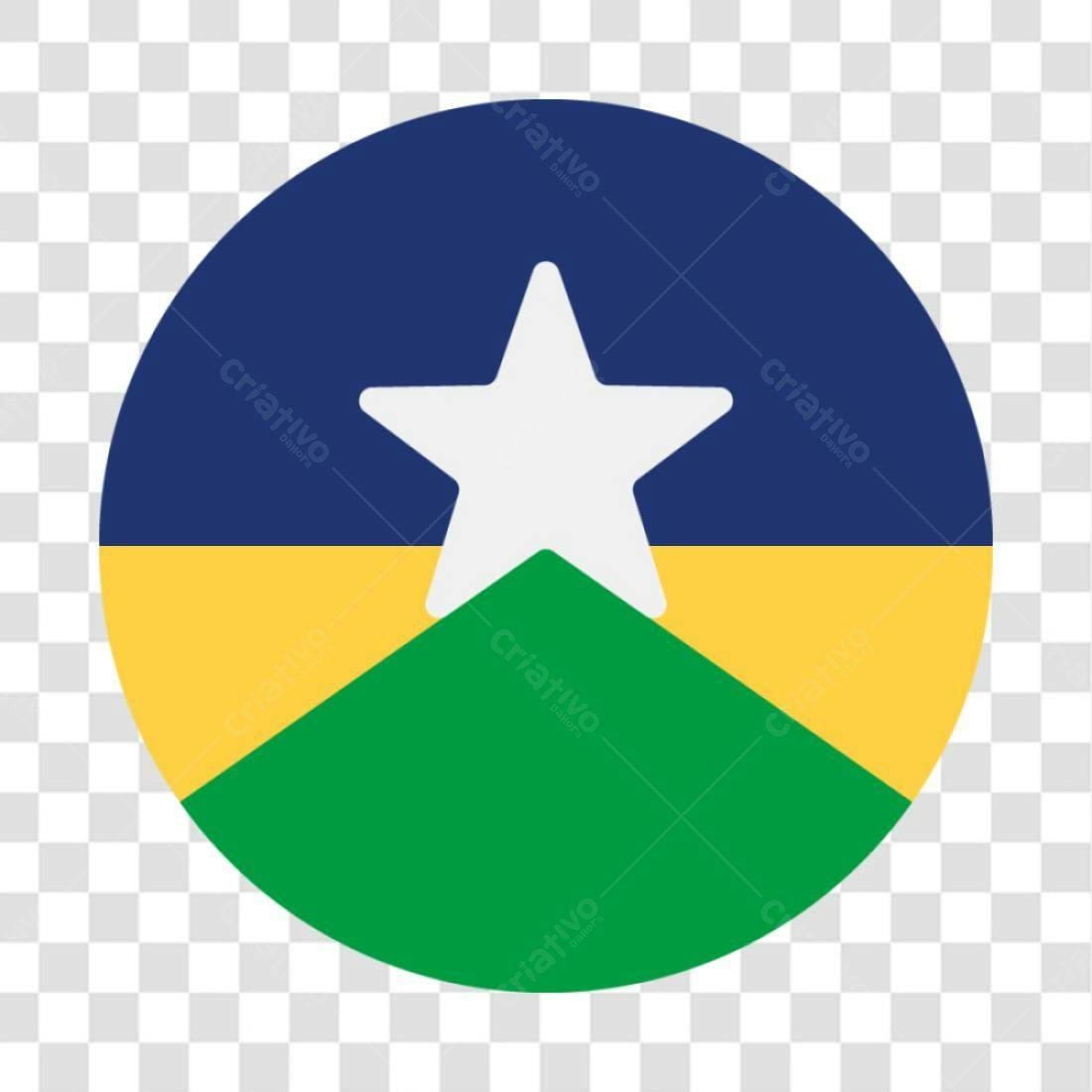 Icone Bandeira Sao Tome e Principe PNG com fundo transparente