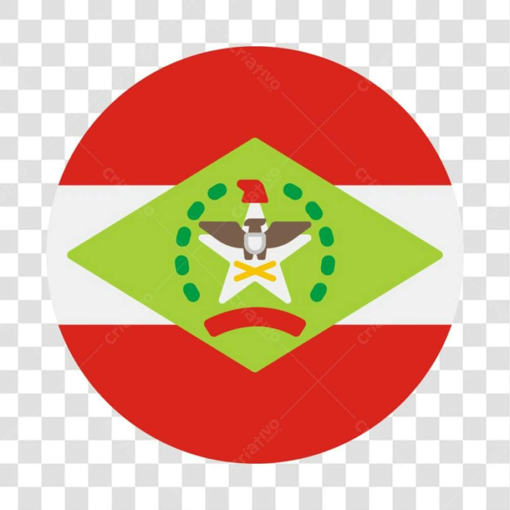 Bandeira Redonda Santa Catarina
