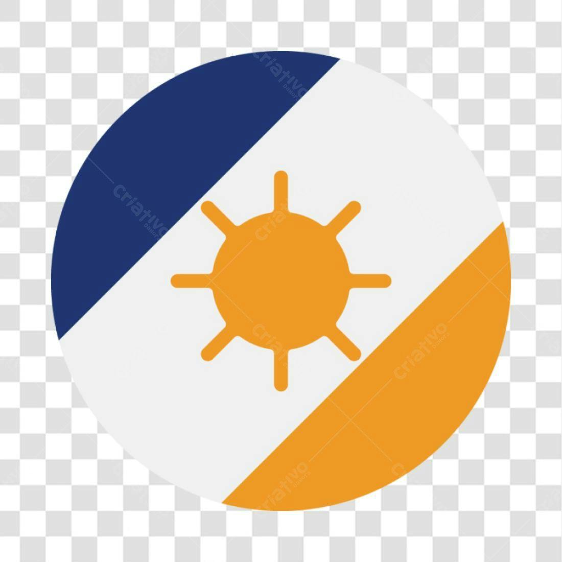 Ícone Verão Sol PNG com fundo transparente
