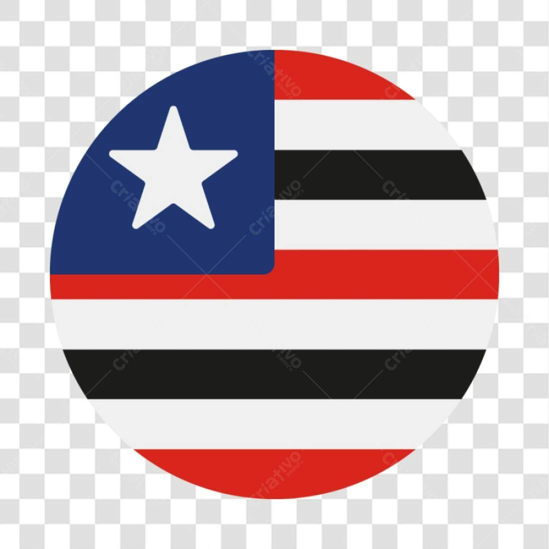 Icone Bandeira Paraíba PNG com fundo transparente