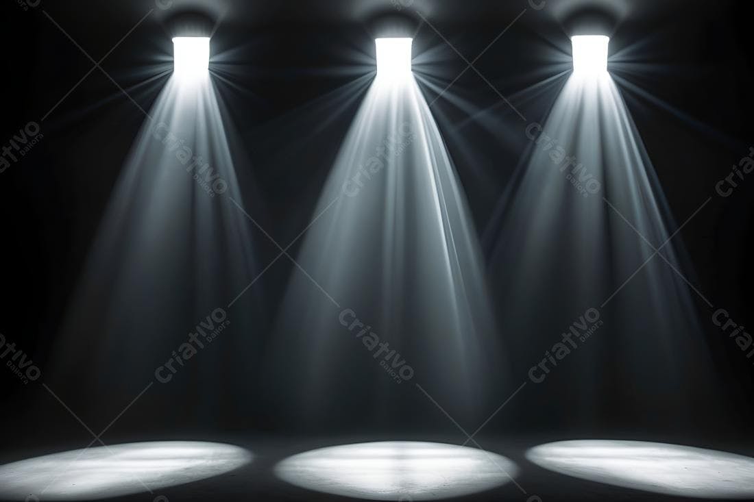 Textura Luz de Palco para Fundo de Cena