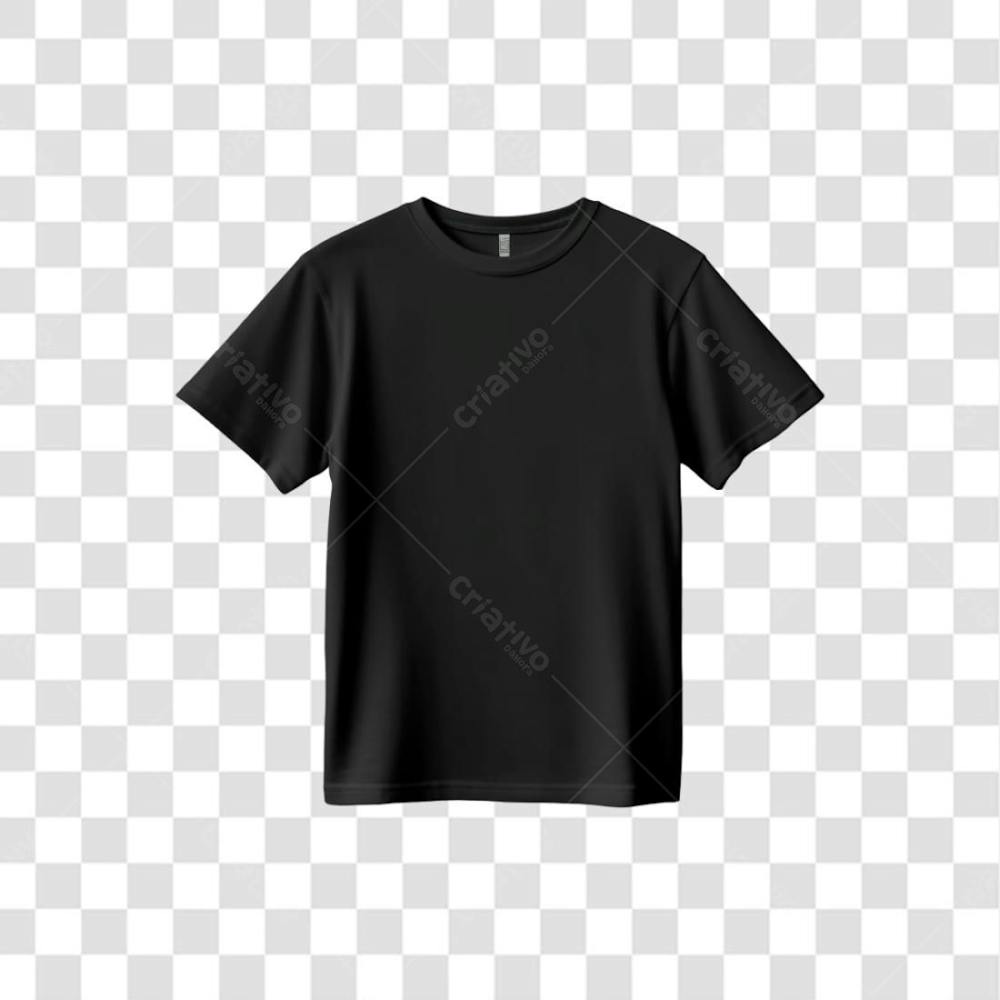 Camiseta Preta Pendurada Png Gratis