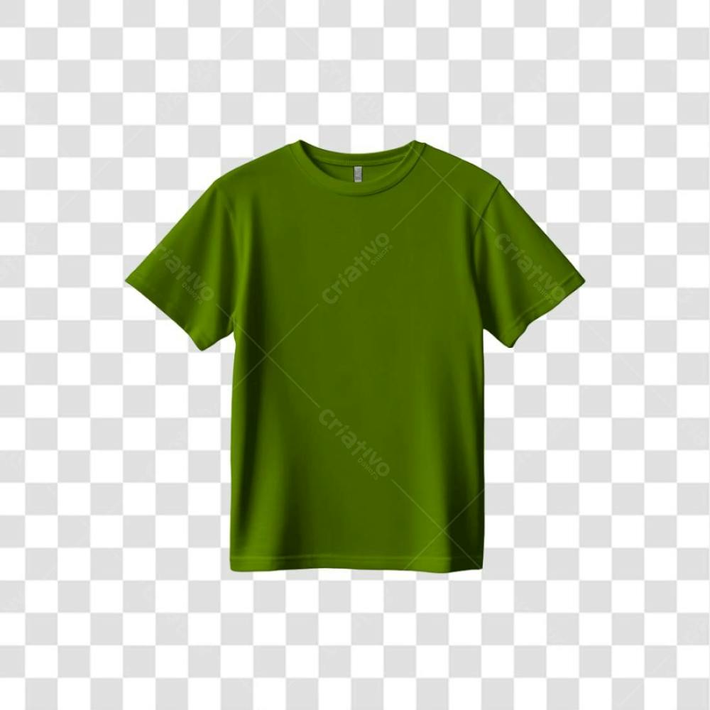 Camiseta Verde Pendurada Png Gratis