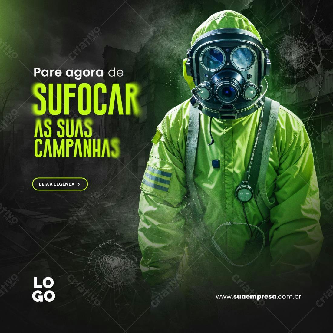 Banner para Campanhas de Marketing PSD Editável