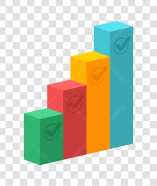 Vector isometric graphics vetor gráfico isometrico png grátis free