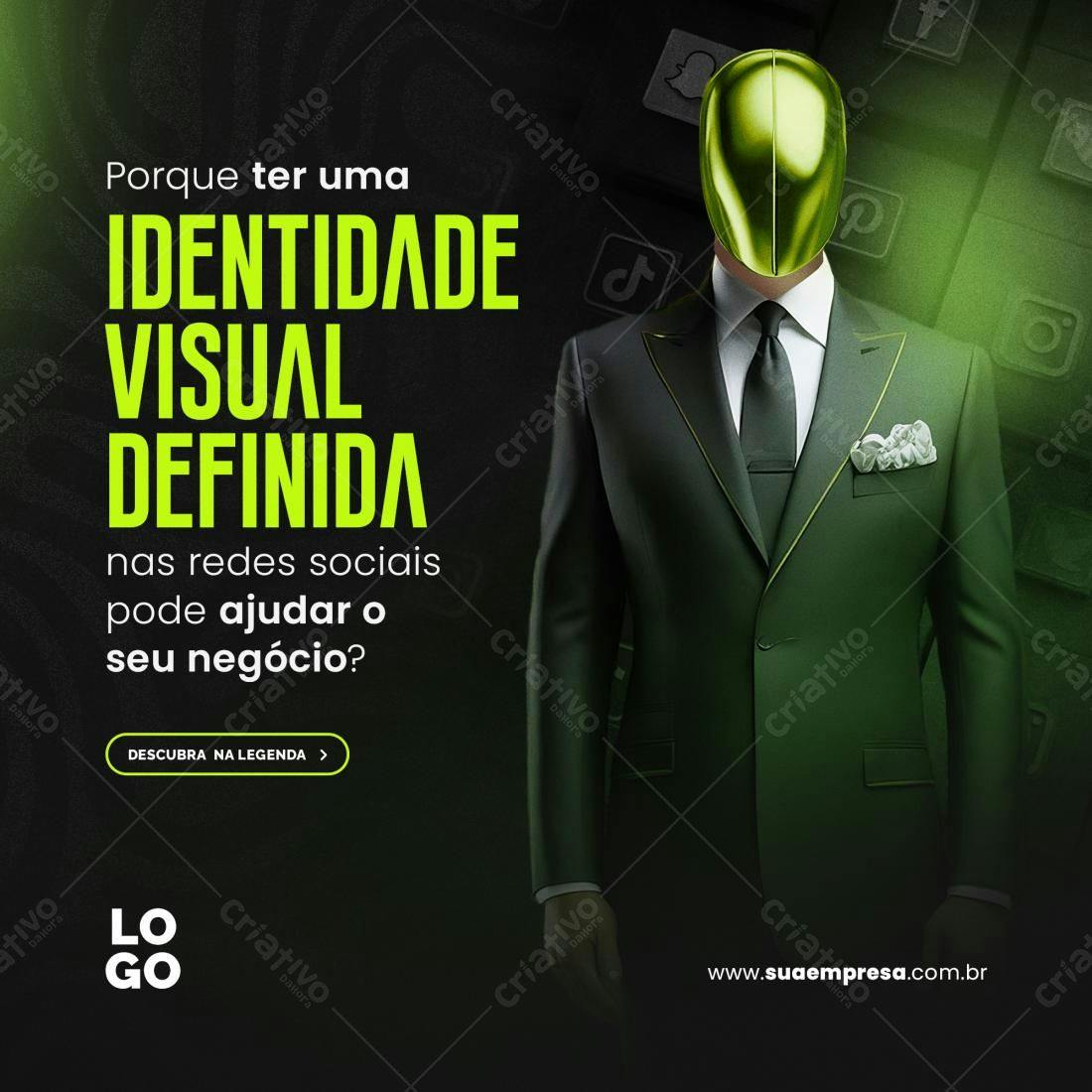 Banner para Redes Sociais PSD Editável