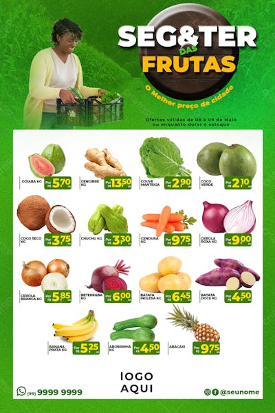 Encarte Frutas