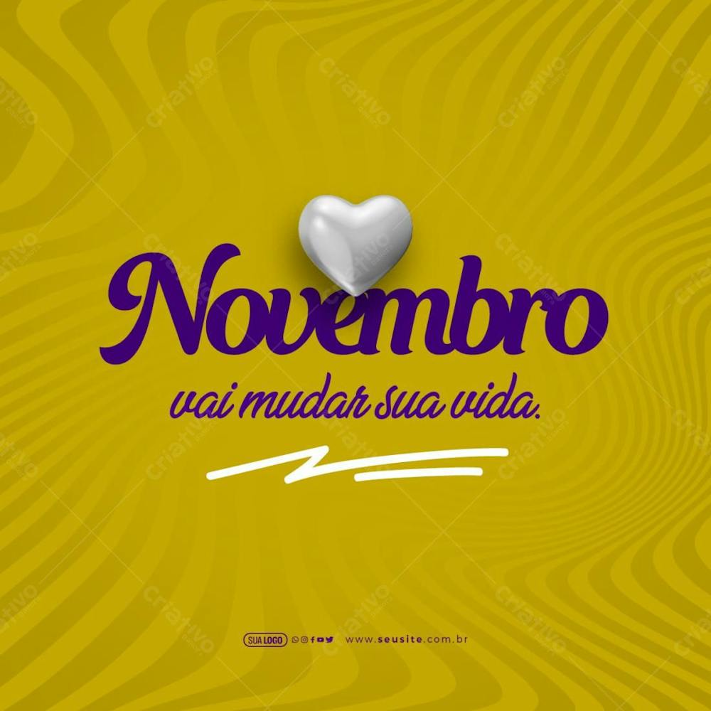 Feed   Bem Vindo Novembro   Mês Que Vai Mudar Sua Vida