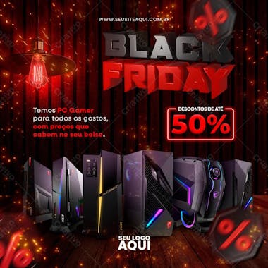 Feed | black friday | promoção