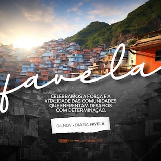Feed dia da favela força das comunidades