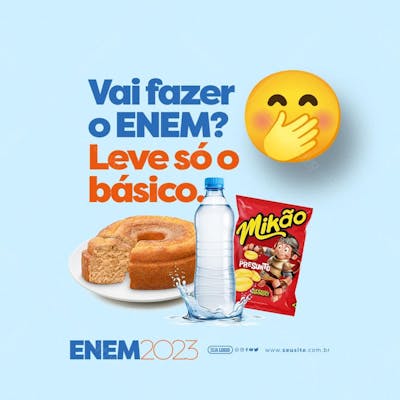 Feed   Enem 2023   Leve Só O Básico