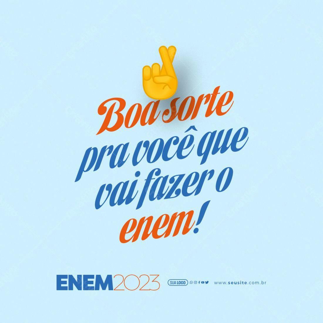 Flyer ENEM 2023 PSD Editável