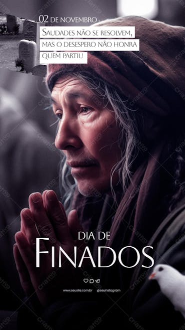 Flyer Dia De Finados Story