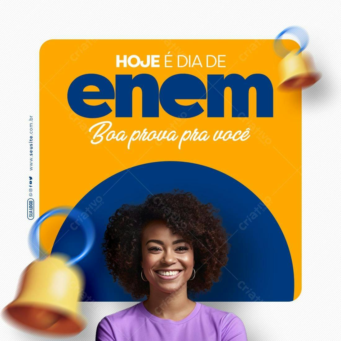 Postagem ENEM PSD Editável