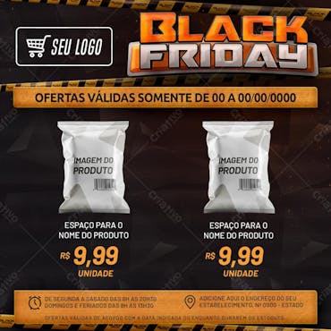 Black Friday Celular Motorola Moto G32 Social Media PSD Editável