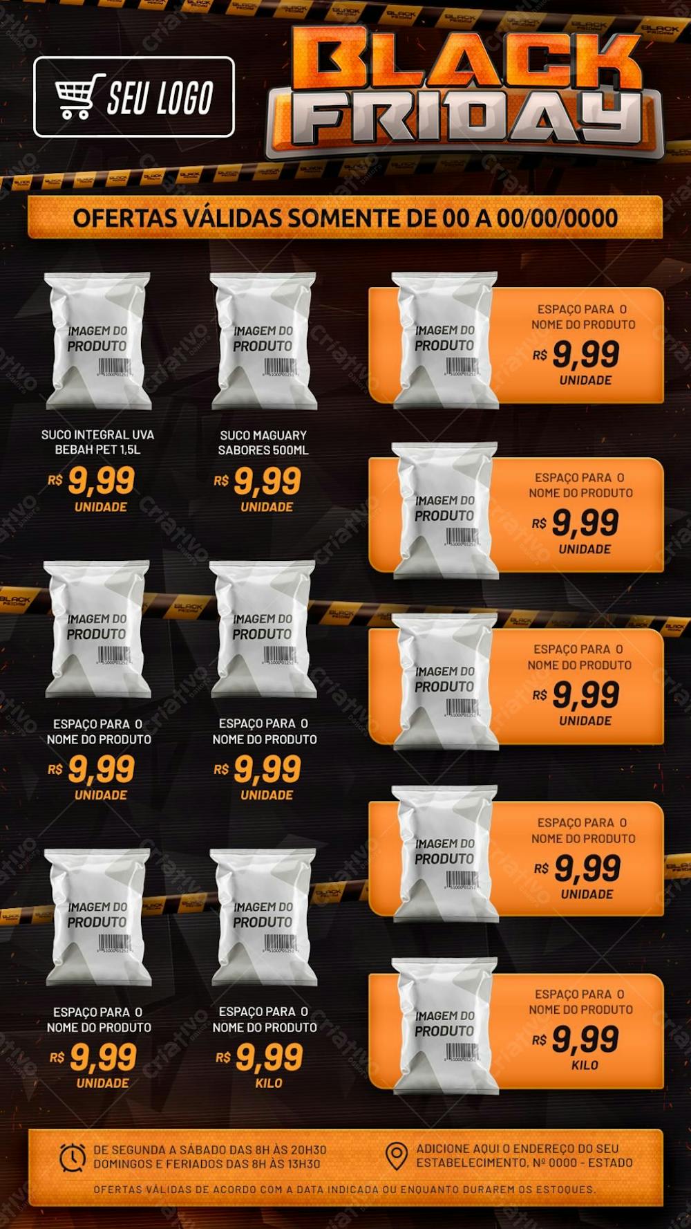 Folheto Black Friday   12 Produtos