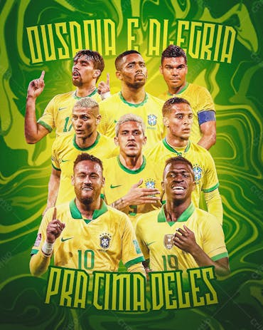 Futebol Brasil Ousadia E Alegria