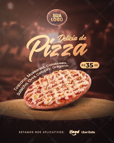 Post Pizzaria Delícia De Pizza Feed