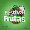 Festival de frutas selo 3d