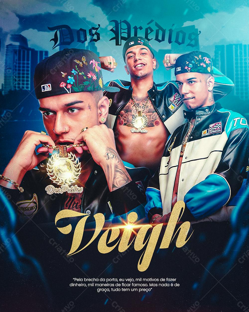Flyer Veigh Dos Prédios Feed psd