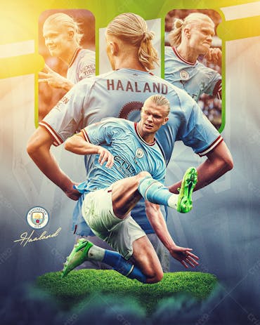 Esporte Futebol Man. City Haaland Feed