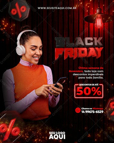 Post feed | black friday | promoção