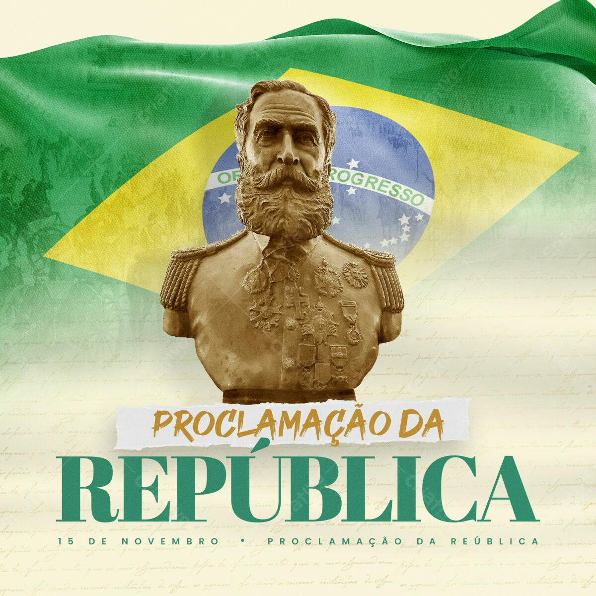 Flyer Proclamação da República PSD Editável