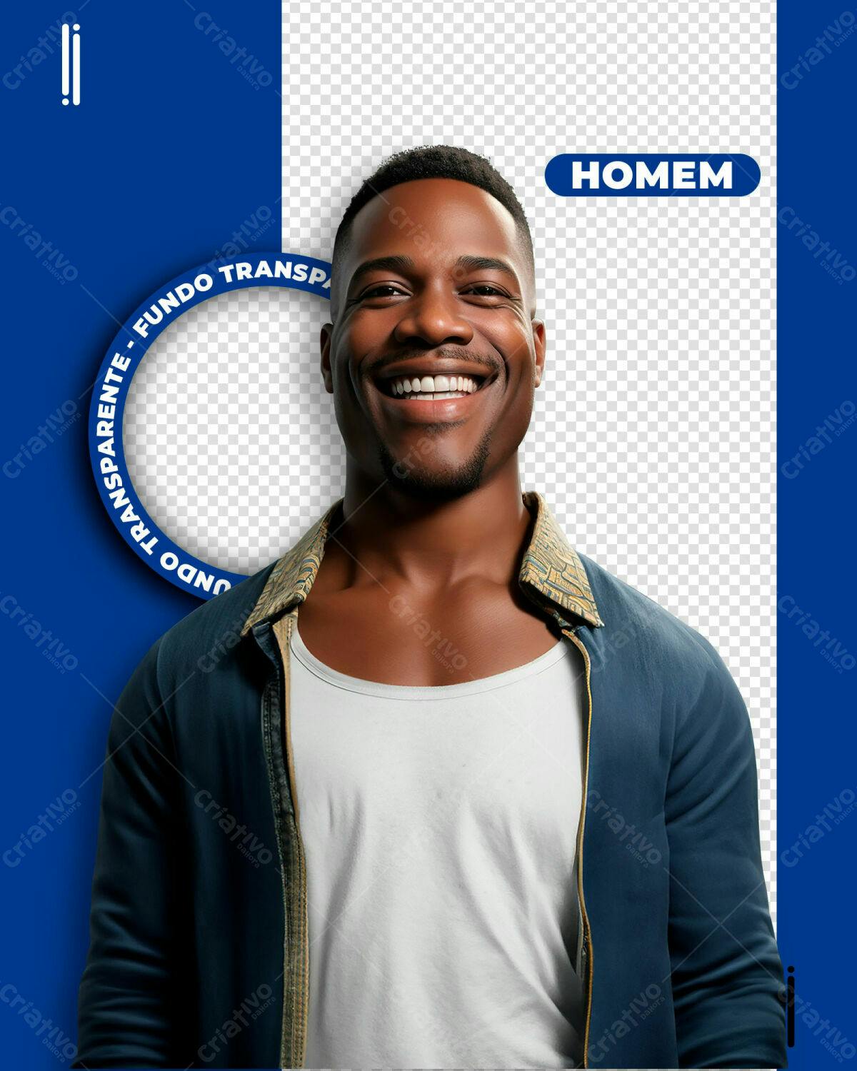 Banner Masculino para Redes Sociais PSD Editável